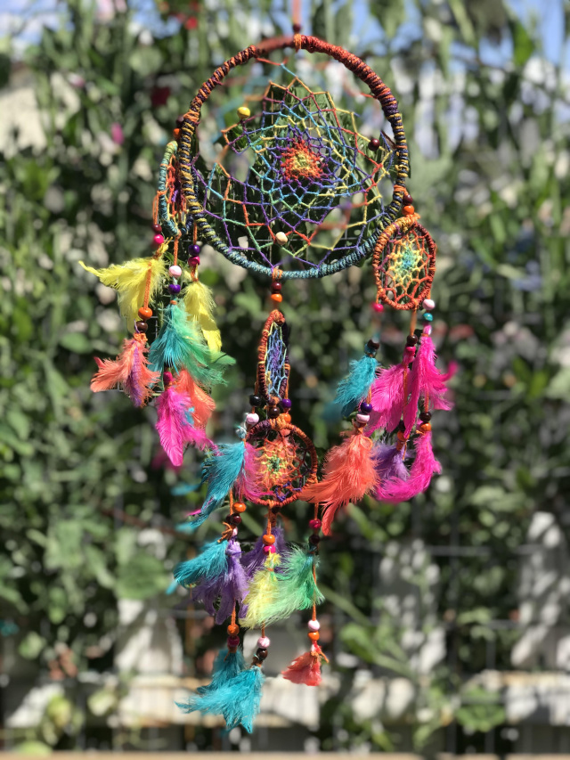 Kit to Make 1 Large Wooden Dream Catcher